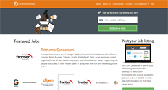 Desktop Screenshot of economistjobs.com