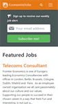 Mobile Screenshot of economistjobs.com